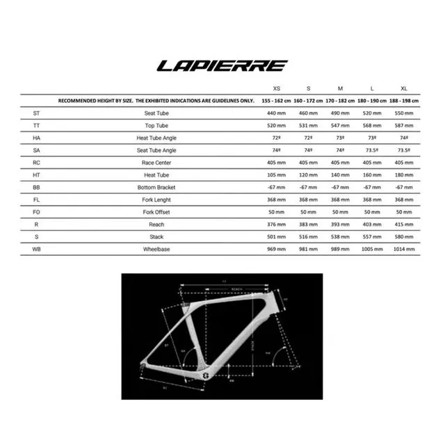 Bicicleta carretera Lapierre DRS 5.0