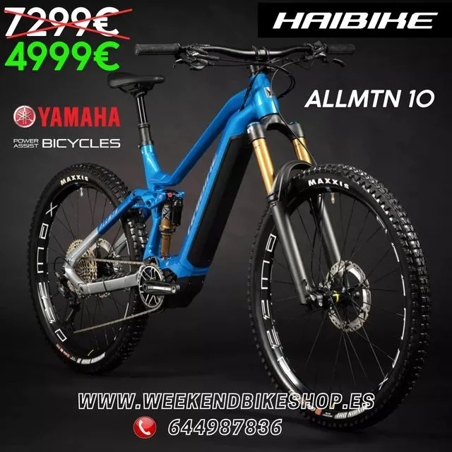 BICICLETA ELECTRICA HAIBIKE ALLMTN 10 2024