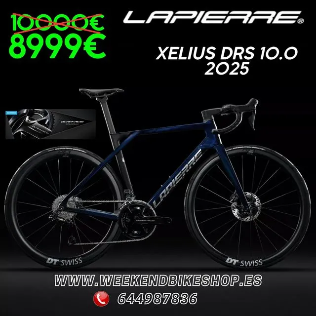 BICICLETA CARRETERA LAPIERRE XELIUS DRS 10.0