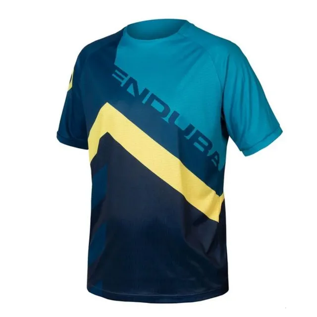 Maillot SingleTrack Print Tee LTD - Blueberry