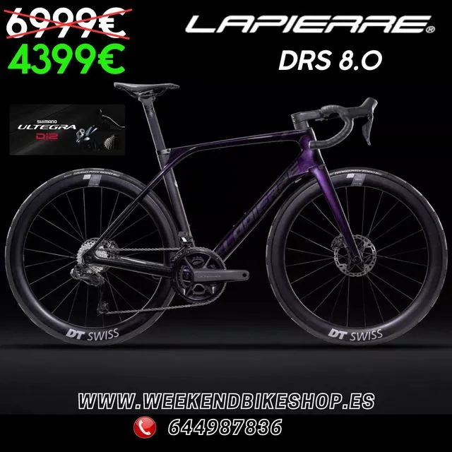 BICICLETA CARRETERA LAPIERRE DRS 8.0 2024