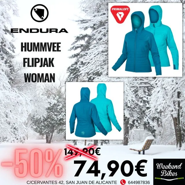 CHAQUETA ENDURA HUMMVE FLIPJAK WOMAN