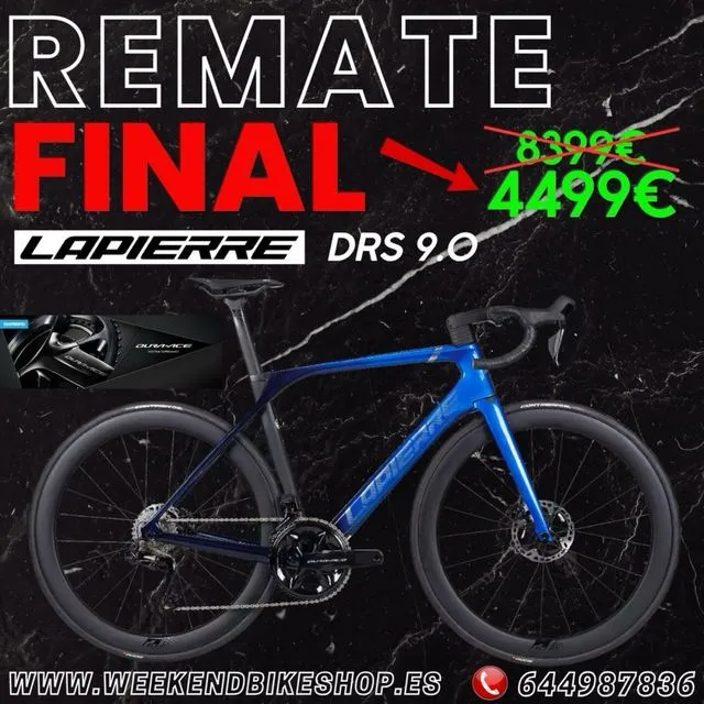 BICICLETA LAPIERRE AIRCODE DRS 9.0 